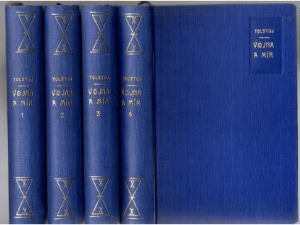 Vojna a mír I-IV, Lev Nikolajevič Tolstoj, 1928