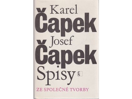 224193 spisy ze spolecne tvorby krakonosova zahrada zarive hlubiny a jine prozy lasky hra osudna ze zivota hmyzu adam stvoritel