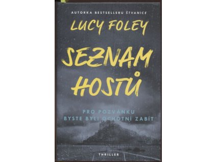 Seznam hostů, Lucy Foley, 2021