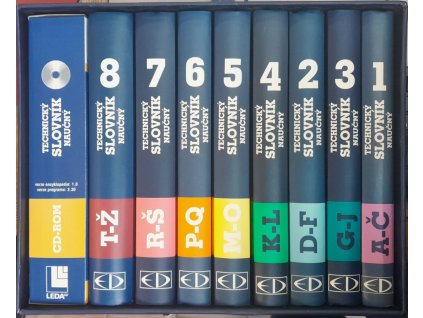 Technický slovník naučný 1-8 + CD-ROM, 2006