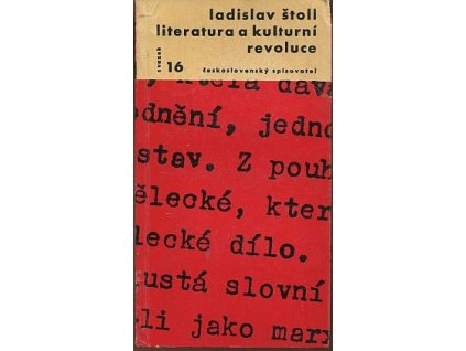 Literatura a kulturní revoluce, Ladislav Štoll, 1959