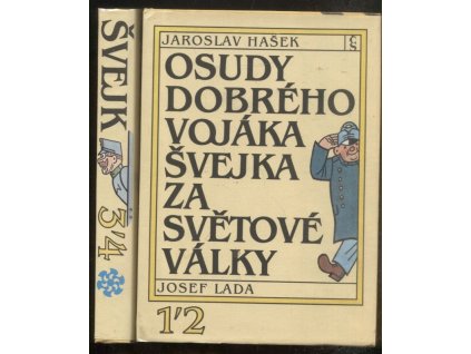 Osudy dobrého vojáka Švejka za světové války. Díl 1, 2, 3, 4, Jaroslav Hašek, 1990