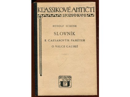 Slovník k Caesarovým pamětem O válce galské