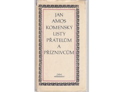 Listy přátelům a příznivcům, Jan Amos Komenský, 1970