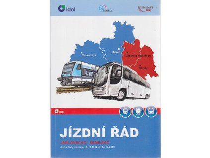 Jízdní řád - Jablonecko - Semilsko 2012-2013