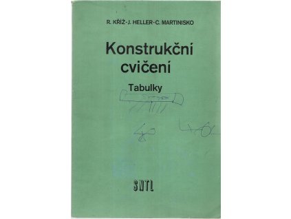 Konstrukční cvičení – tabulky, Rudolf Kříž, 1989