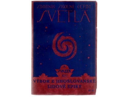 Výbor z jihoslovanské lidové epiky, 1932