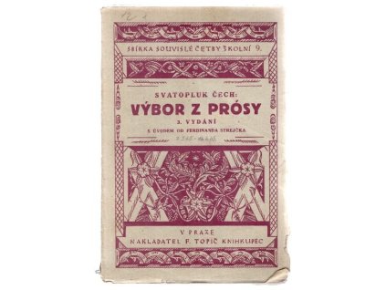 Výbor z prósy, Svatopluk Čech, 1924