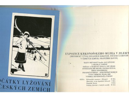 Počátky lyžování v českých zemích - expozice Krkonošského muzea v Jilemnici, Miloslav Bartoš, 1988