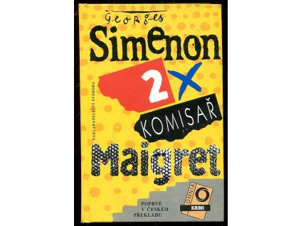 227505 2x komisar maigret