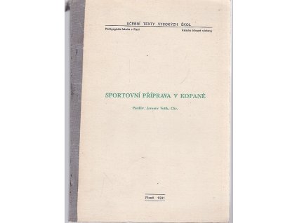 Sportovní příprava v kopané, Jaromír Votík, 1995