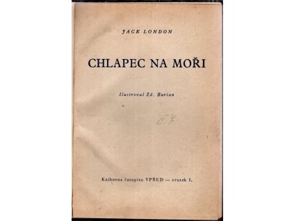 Chlapec na moři