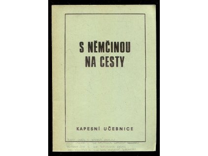 S němčinou na cesty - kapesní učebnice, 1991