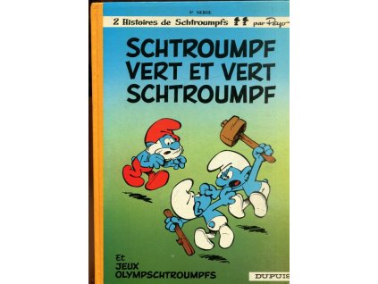 Schtroumpf Vert et Vert Schtroumpf - Jeux Olympschtroumpf, Peyo, 1978