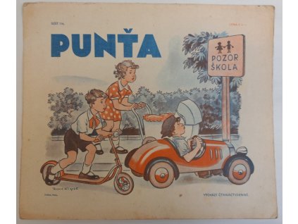 Punťa – sešity 116, 117, 118, 119, 120, 1941