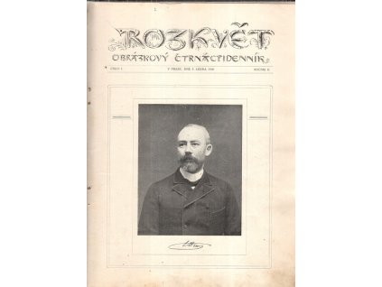 Rozkvět, ročník II., č. 1–12 (první pololetí) : Obrázkový týdedík (Obrázkový list rodinný)