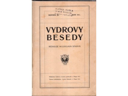 Vydrovy besedy, ročník XI., 1911