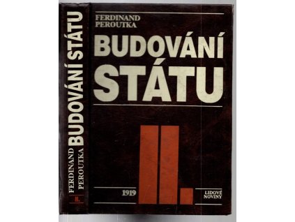 Budování státu II, Ferdinand Peroutka, 1991