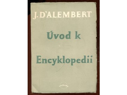 Úvod k Encyklopedii, D' Alembert, 1950