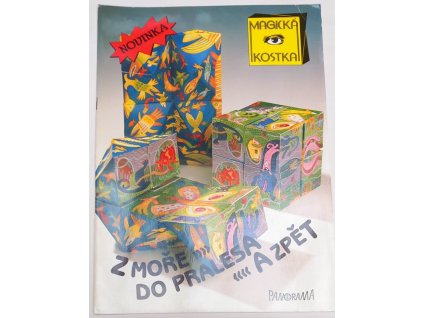 Z moře do pralesa a zpět – prostorová skládačka magické kostky, 1992