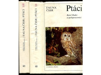 Fauna ČSSR - Ptáci 3/I + 3/II, Karel Hudec, 1983