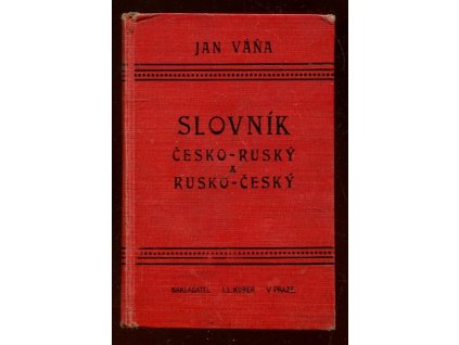 Slovník česko-ruský a rusko-český