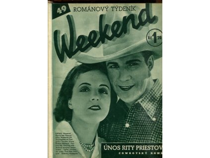 Weekend - románový týdeník - 35 dílů v jednom svazku