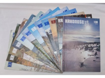 Krkonoše – ročník XXIII, 1–12 : Časopis Správy Krkonošského národního parku, František Janalík, 1990