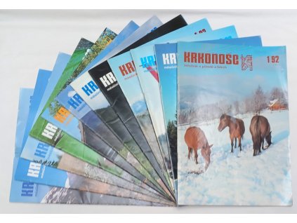 Krkonoše – ročník XXV, 1–12 : Časopis Správy Krkonošského národního parku, František Janalík, 1992