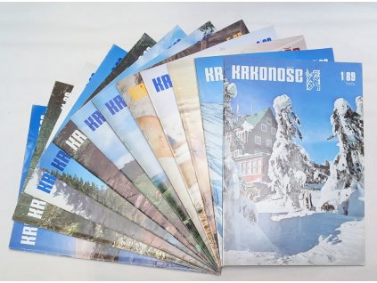 Krkonoše – ročník XXII, 1–12 : Časopis Správy Krkonošského národního parku, František Janalík, 1989