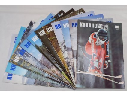 Krkonoše – ročník XXI, 1–12 : Časopis Správy Krkonošského národního parku, František Janalík, 1988