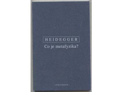 Co je metafyzika?