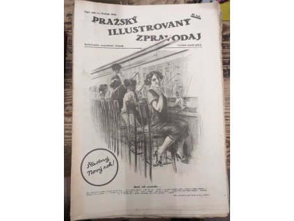 Pražský ilustrovaný zpravodaj - společenský nepolitický týdeník, 1926, čísla 1-38, J. Morávek (red.), 1926