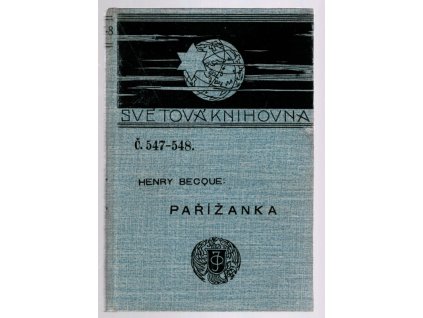 Pařížanka - komedie o třech dějstvích