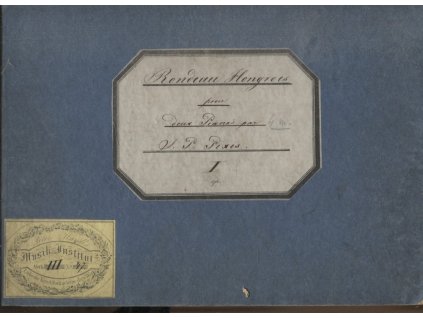 Rondeau Hongrois pour deux Piano-forte : 1-2