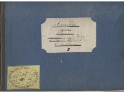 Serenade pour le Piano - Forte avec accompagnement de Harpe et Flute at libitum : 1-2