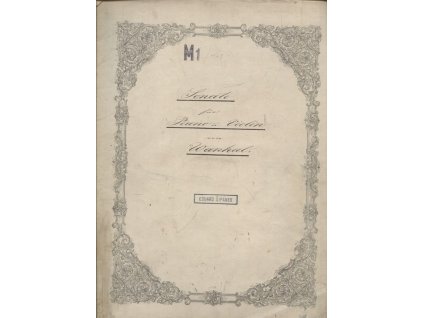 Sonate fur Piano u Violin / Trios sonates, Wanhall, 0