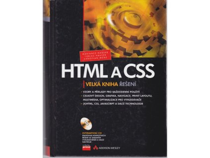 HTML a CSS : velká kniha řešení, Marianne Hauser, 2006