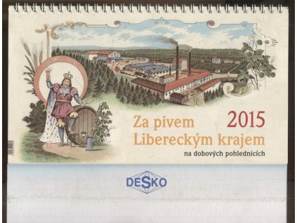 Za pivem Libereckým krajem 2015 - Na dobových pohlednicích