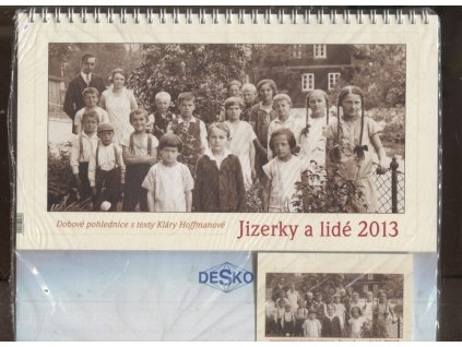 Jizerky a lidé 2013 – Dobové pohlednice s texty Kláry Hoffmanové, Jan Balda, 2012