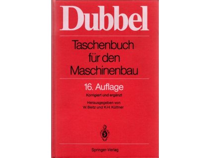 Taschenbuch für den Maschinenbau