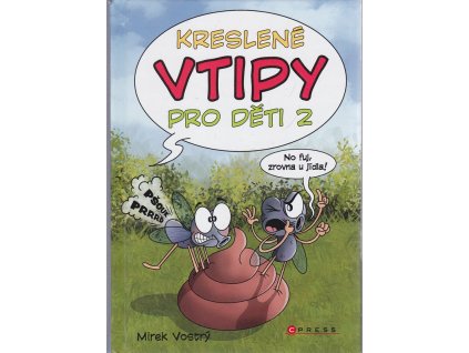 Kreslené vtipy pro děti 2, Mirek Vostrý, 2021