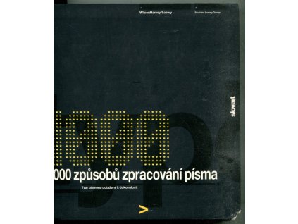1000 způsobů zpracování písma - tvar písmena dotažený k dokonalosti, Paul Burgess, 2006