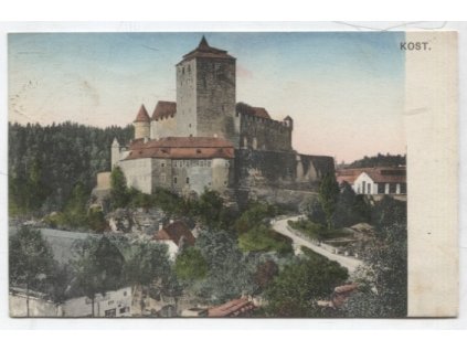 Hrad kost - Pohlednice