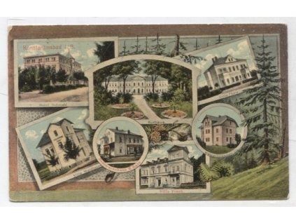 Konstantinovy Lázně / Konstantinbad in Bohmen - Pohlednice, 1912
