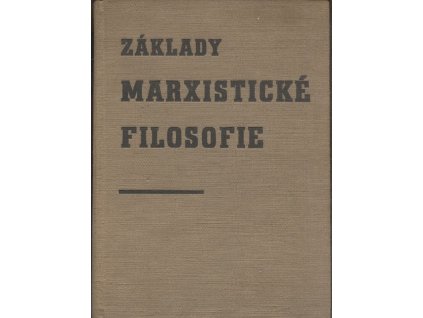 Základy marxistické filosofie, 1959