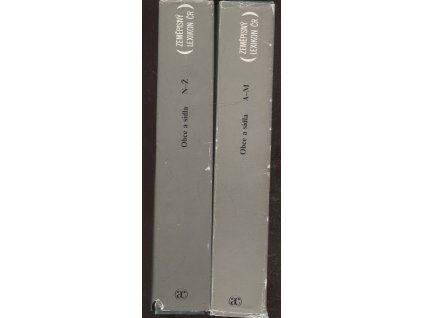 Zeměpisný lexikon ČR, Obce a sídla : stav k polovině 80. let, Díl 1+2, 1991