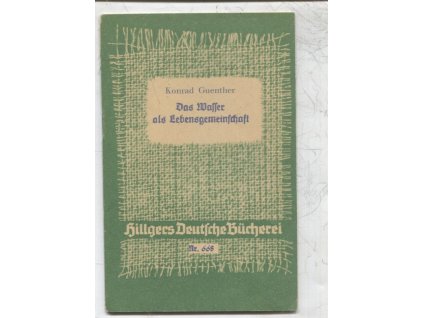 Das Wasser als Lebensgemeinschaft