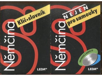 Němčina nejen pro samouky + Klíč - slovník + všechna 3 CD