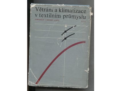 Větrání a klimatizace v textilním průmyslu - Určeno též stud. vys. škol textilního směru
